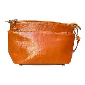 Divina Firenze Italy Lilla Leather Shoulder Bag